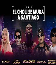 <h4>El Choli Se Muda a Santiago</h4>Don Omar junto a sus amigos.